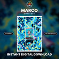 Printable Extended Artwork • One Piece • Marco Leader Gold