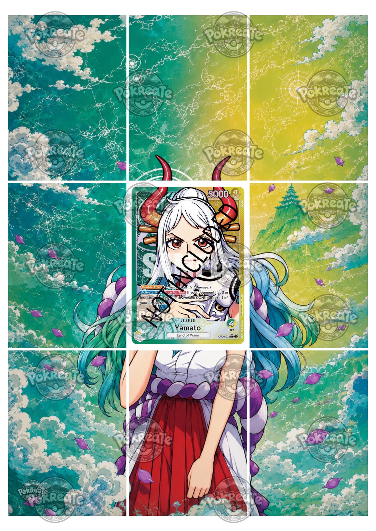 Printable Extended Artwork • One Piece • Yamato OP05-002