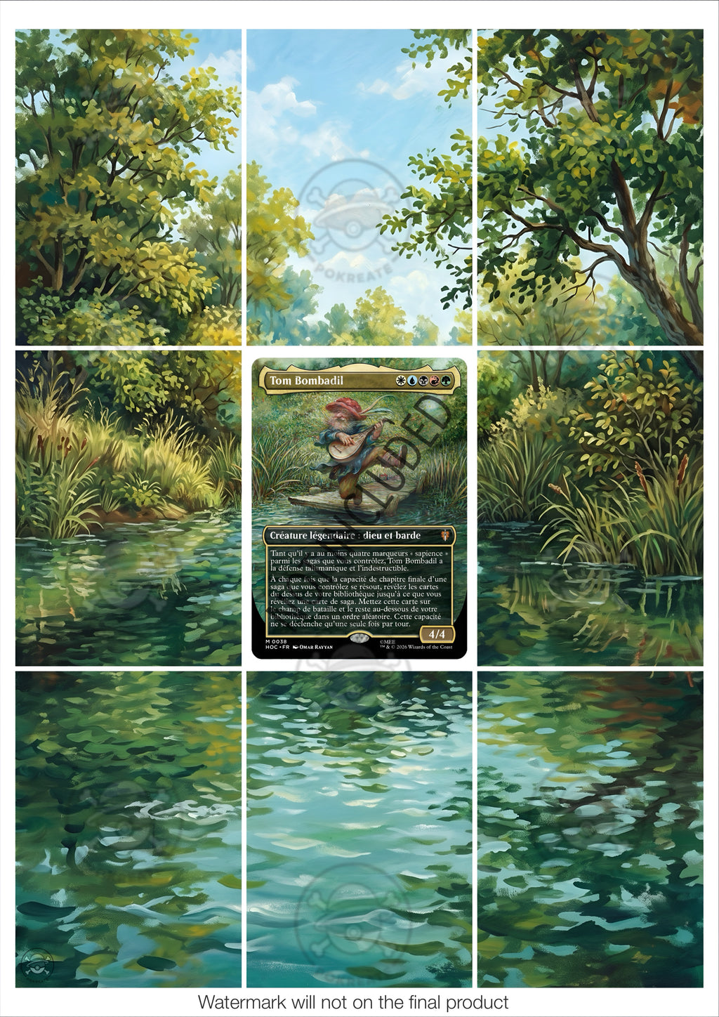 Printable Extended Artwork • Magic TG • Tom Bombadil HOC 38