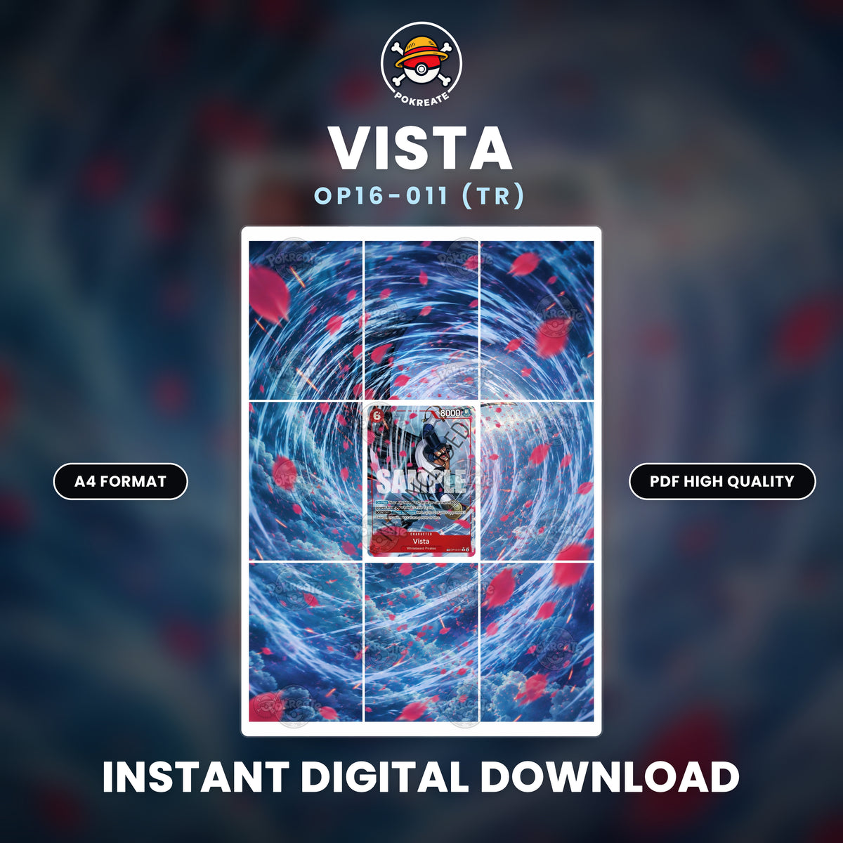 Printable Extended Artwork • One Piece • Vista TR OP16-011