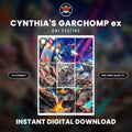 Printable Extended Artwork • Pokémon • Garchomp Ex DRI 232/182