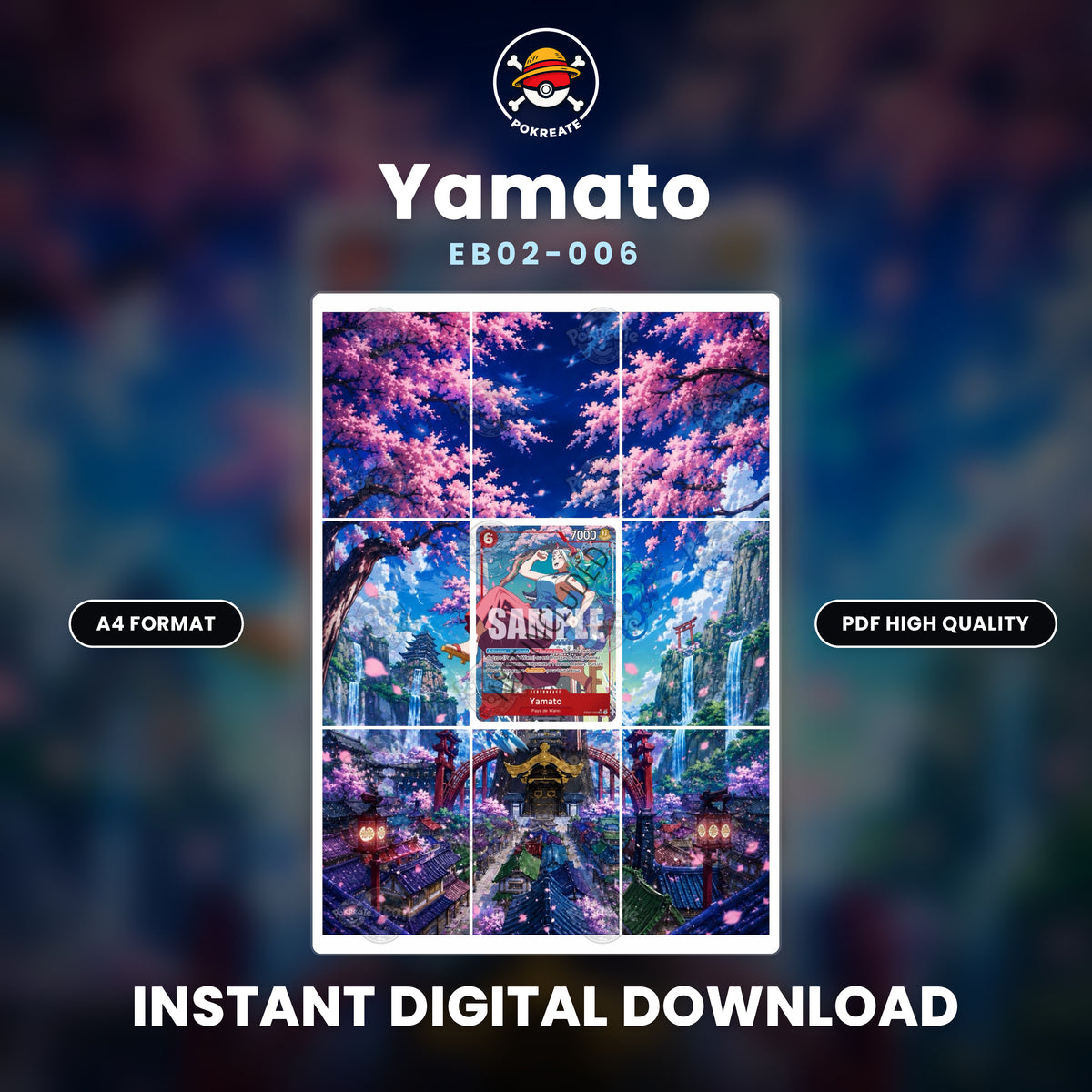 Printable Extended Artwork • One Piece • Yamato EB02-006