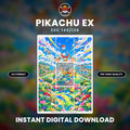 Printable Extended Artwork • Pokémon • Pikachu Alt. 149/128 - 30th Anniversary