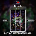 Printable Extended Artwork • One Piece • Brook P-121