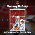 Printable Extended Artwork • One Piece • Garp OP02-002