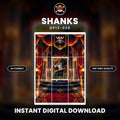 Printable Extended Artwork • One Piece • Shanks SP OP13-028
