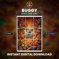 Printable Extended Artwork • One Piece • Buggy (SP) OP03-008