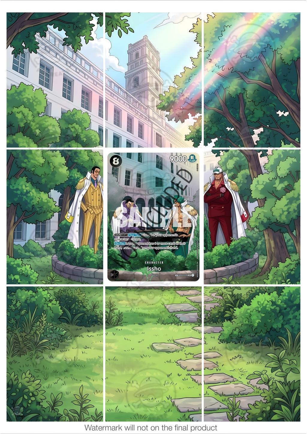 Printable Extended Artwork • One Piece • Issho SP OP03-078