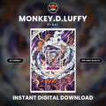 Printable Extended Artwork • One Piece • Luffy P-041 Bis