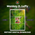 Printable Extended Artwork • One Piece • Luffy ST21-014