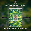 Printable Extended Artwork • One Piece • Luffy & Zoro OP10-111 Promo