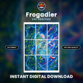 Printable Extended Artwork • Pokémon • Frogadier (CRI) 089/082