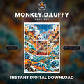 Printable Extended Artwork • One Piece • Luffy OP16-015