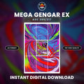 Printable Extended Artwork • Pokémon • Mega Gengar Ex ASC 285/217