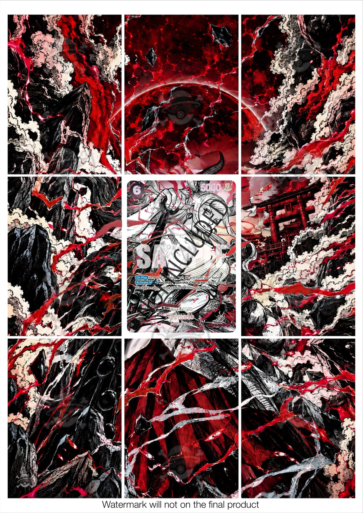 Printable Extended Artwork • One Piece • Yamato SP Haki OP16-098