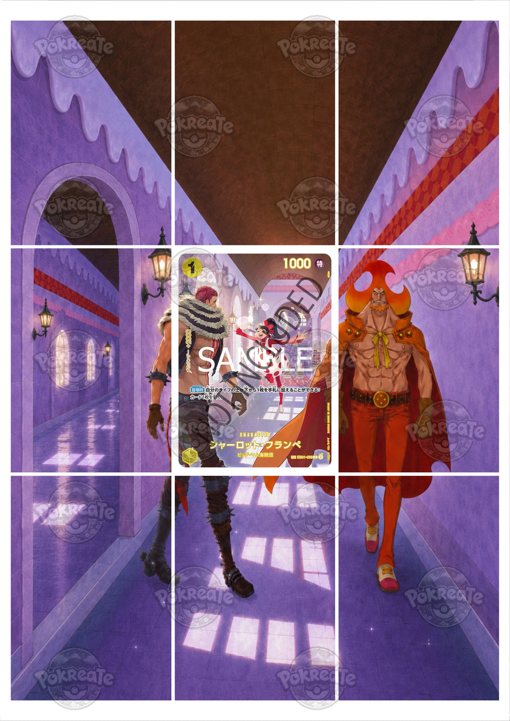 Printable Extended Artwork • One Piece • Charlotte Flampe SP EB01-056
