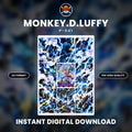 Printable Extended Artwork • One Piece • Luffy P-041