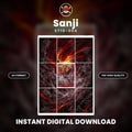 Printable Extended Artwork • One Piece • Sanji ST10-004