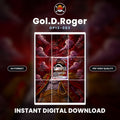 Printable Extended Artwork • One Piece • Gol.D.Roger OP15-001