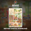 Printable Extended Artwork • Pokémon • Eevee 188/167