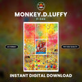 Printable Extended Artwork • One Piece • Luffy P-043