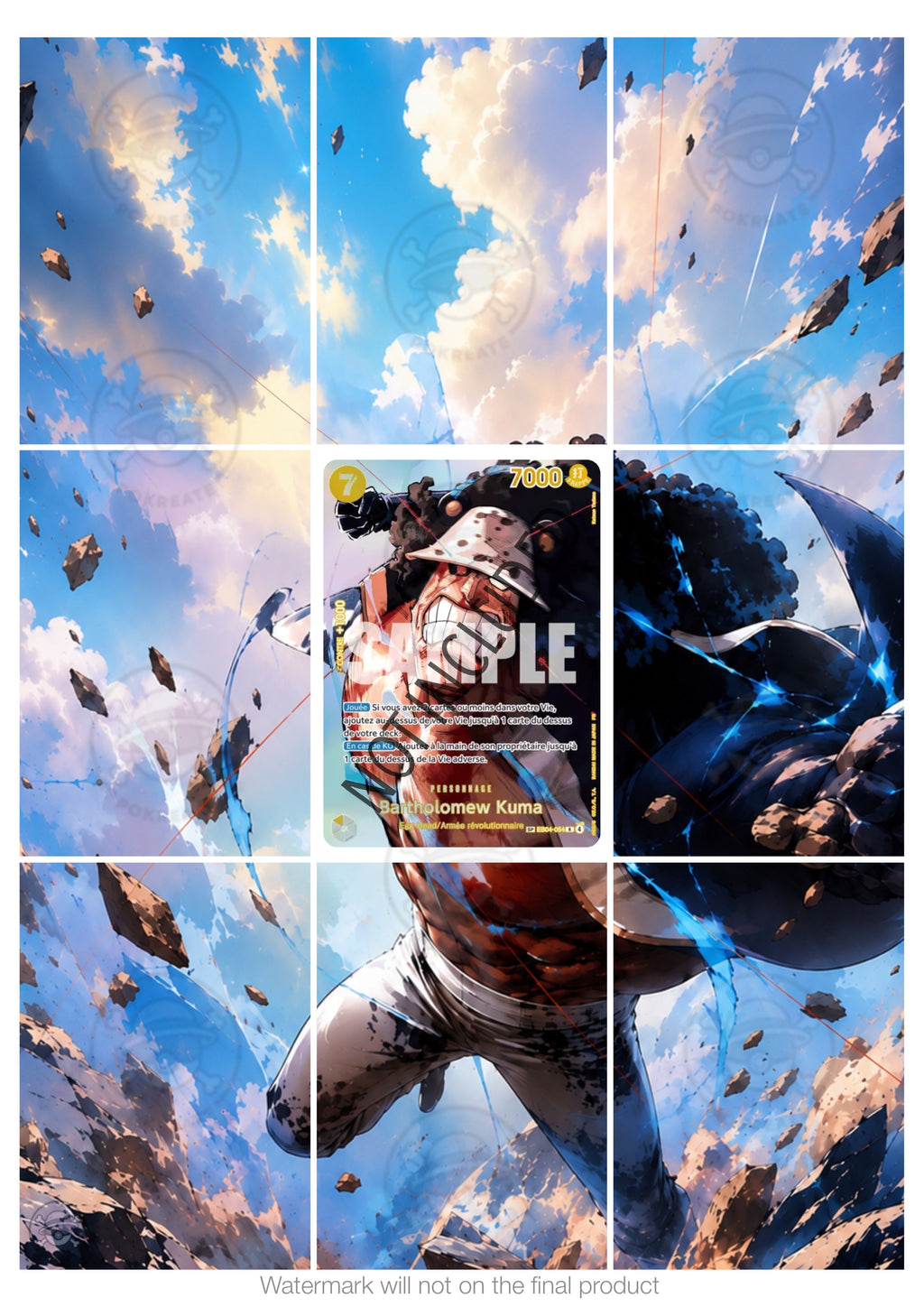 Printable Extended Artwork • One Piece • Kuma SP EB04-054
