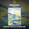 Printable Extended Artwork • Pokémon • Nidorina MEP 101 30th Anniversary