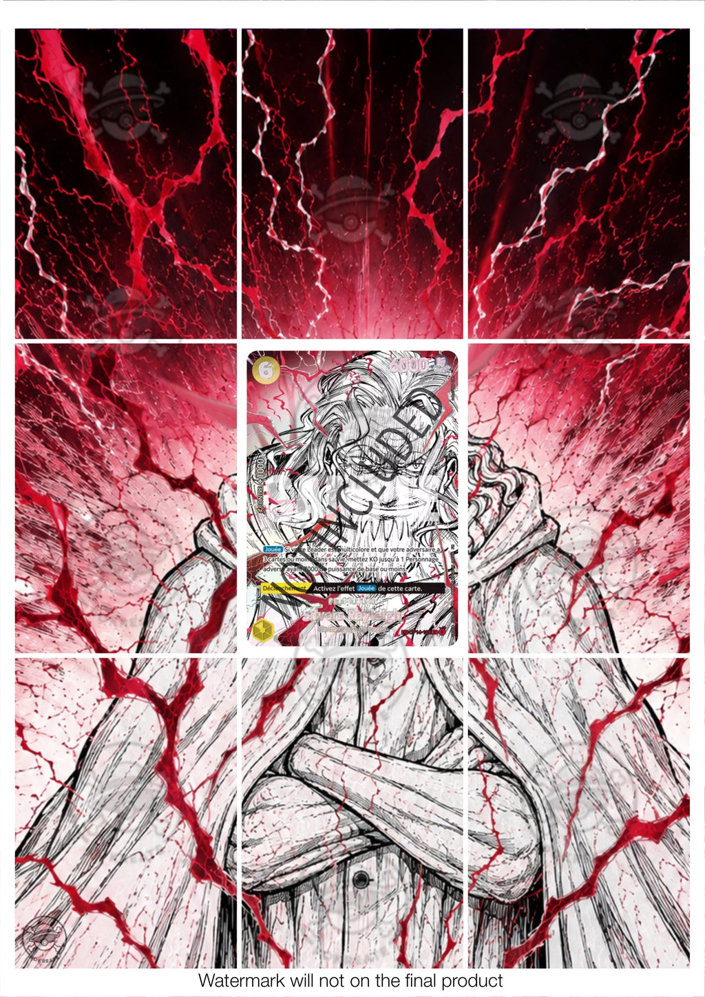 Printable Extended Artwork • One Piece • Rayleigh SP OP14-108