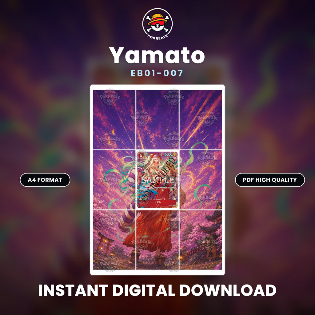 Printable Extended Artwork • One Piece • Yamato EB01-007