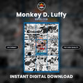 Printable Extended Artwork • One Piece • Luffy Gear 4 Manga OP11-118