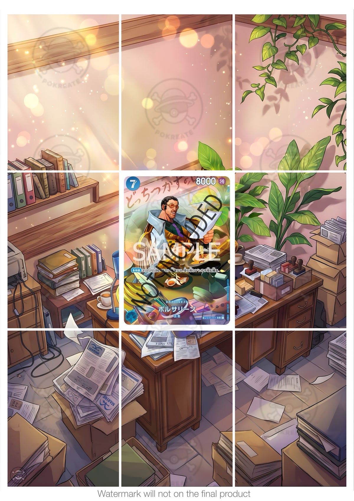 Printable Extended Artwork • One Piece •  Borsalino SP OP05-051