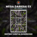Printable Extended Artwork • Pokémon • Mega Darkrai EX 116/084