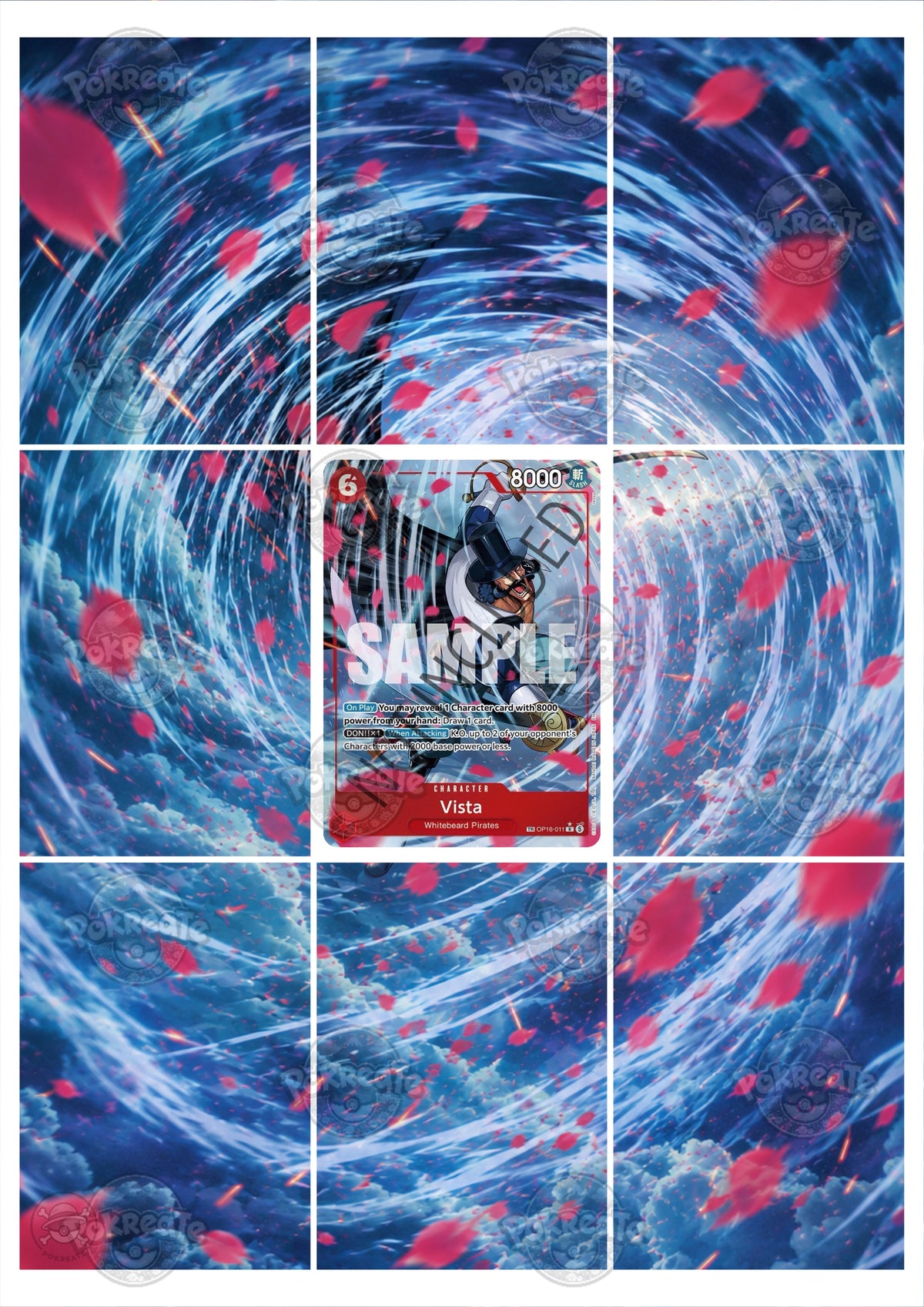 Printable Extended Artwork • One Piece • Vista TR OP16-011
