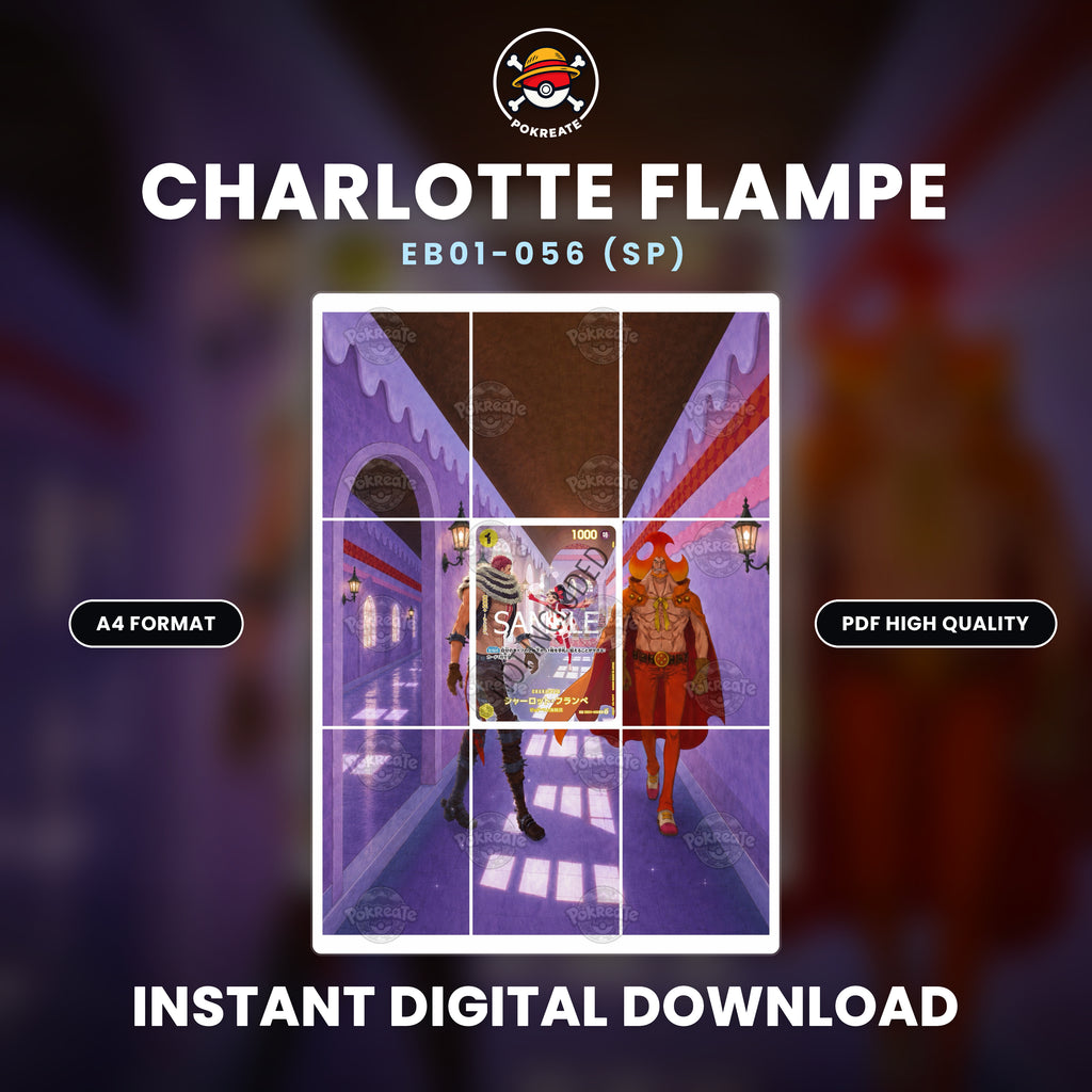 Printable Extended Artwork • One Piece • Charlotte Flampe SP EB01-056