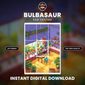 Printable Extended Artwork • Pokémon • Bulbasaur SCR 143/142