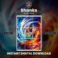 Printable Extended Artwork • One Piece • Shanks ST16-004