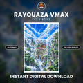 Printable Extended Artwork • Pokémon • Rayquaza Vmax 218/203