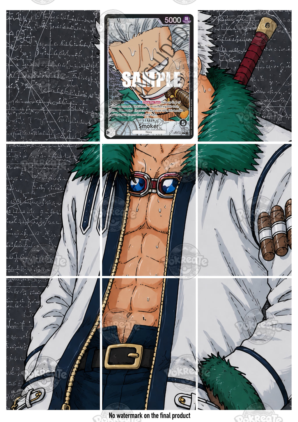 Printable Extended Artwork • One Piece • Smoker OP02-093