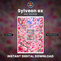 Printable Extended Artwork • Pokémon • Sylveon Alt. 153/128 - 30th Anniversary
