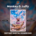 Printable Extended Artwork • One Piece • Luffy Promo Ch. OP03-070
