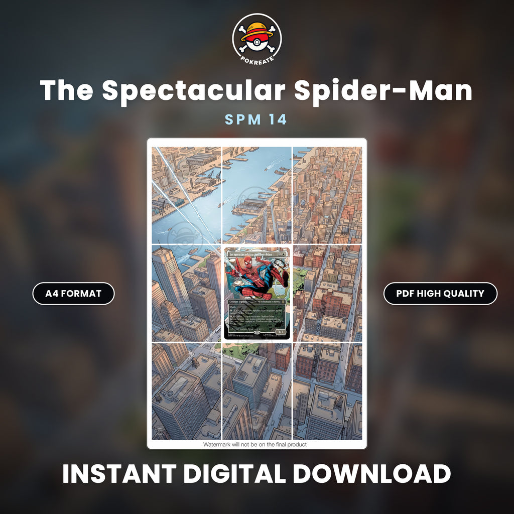 Printable Extended Artwork • Magic TG • The Spectacular Spider-Man SPM 14