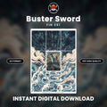 Printable Extended Artwork • Magic TG • Buster Sword FIN 351